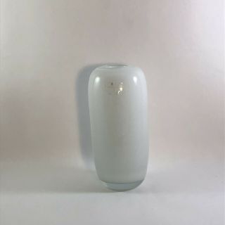 Gorgeous Henry Dean Belgium Handblown Glass Vase Signed 8