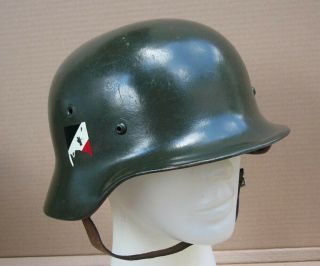 Wwii German Army M40 Combat Steel Helmet Ef64