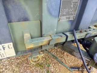 Military Aluminum M1101 Trailer HMMWV 1.  2 TON Cargo Trailer Humvee 6