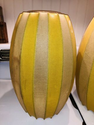 MID CENTURY MODERN LAMP SHADES - TENSION/FLOOR/TRIPOD LAMP ??? 2