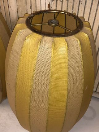 MID CENTURY MODERN LAMP SHADES - TENSION/FLOOR/TRIPOD LAMP ??? 4