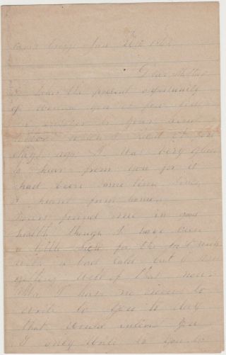 1862 Civil War Confederate Soldier Letter - Camp Gregg Sc