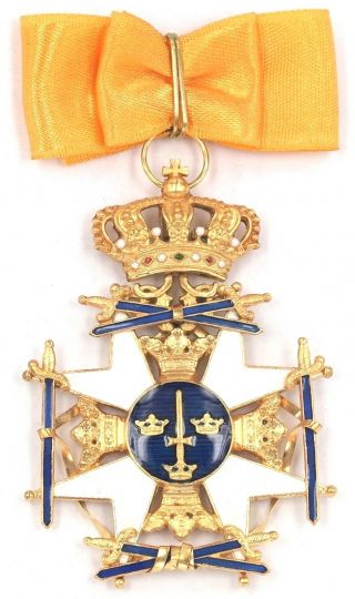 Sweden Royal Knight Grand Cross (order Of The Sword) 1st Class