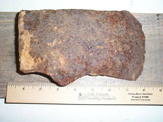 Dug Civil War Soldiers Camp Relic Iron Hand Forged Axe Head Ax Tool