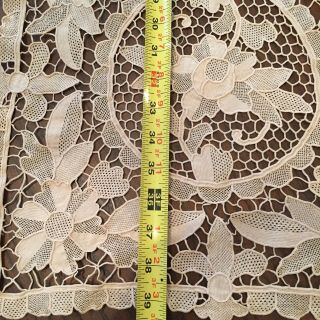 VINTAGE RUNNER LARGE NEEDLE LACE - ECRU - 39 ½ 