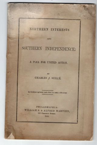 1864 Northern Interests & Southern Independence