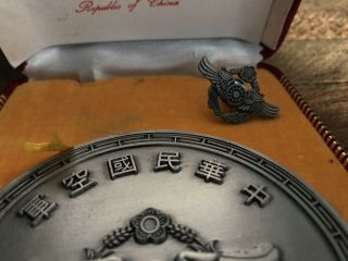 Republic Of China Air Force General Wu Yueh Medal And Pins 4