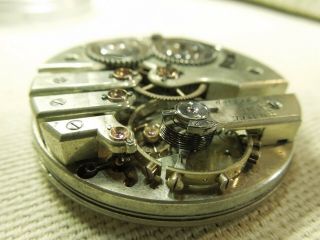 GIRARD PERREGAUX POCKET PIVOTED SPRING DETENT CHRONOMETER MOVEMENT PARTS REPAIR 5