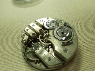 GIRARD PERREGAUX POCKET PIVOTED SPRING DETENT CHRONOMETER MOVEMENT PARTS REPAIR 6