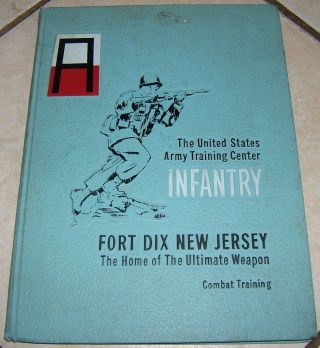 1969 Us Army Fort Dix Jersey Basic Training Yearbook Ft.  Dix Nj