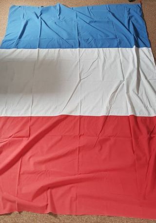 Ww2 7 Foot Large French Flag From Liberation Army