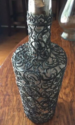 Montezuma Rye - Whiskey Antique Liquor Bottle C.  1894 Pre Prohibition Artifact