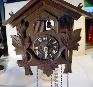 Vintage Germany Black Forest Cuckoo Clock Wall Mount And/or Repair