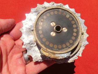 Ww2 Dug German Battlefield Dug Relic Enigma Machine Rotor Wheel