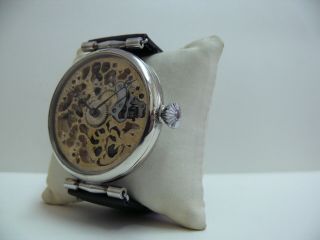 CLASSIC STYLE Ω OMEGA SKELETON 15Jew.  SERVICED & NO RESERVED 3
