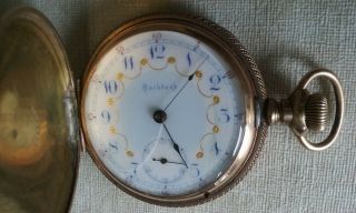 Rockford Watch Co.  15 Jewel,  Hunter Case 1894 18size