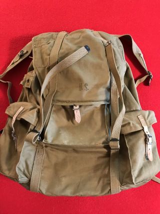 WW2 UNISSUED Rucksack Mountain Ski “1942” Complete Snow Camouflage Cover. 4
