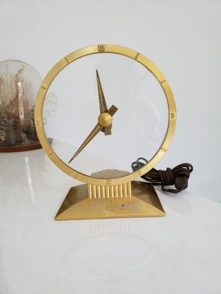 Vintage Jefferson Golden Hour Electric Clock