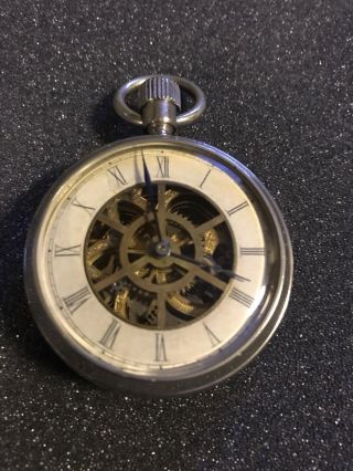 Very Rare.  Benedict And Bernum Pre Waterbury Pocket Watch Timex 1st Gen