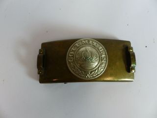1914 - 18 Ww1 Belt Buckle