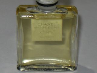 Vintage Perfume Bottle Chanel No 5 Bottle/Boxes 7.  5 ML,  1/4 OZ Sealed/Full 7