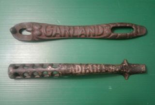 Vintage Cast Iron Wood Stove Lifter/handles Garland & Radiant Home
