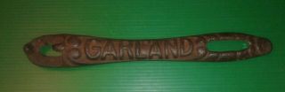VINTAGE CAST IRON WOOD STOVE LIFTER/HANDLES GARLAND & RADIANT HOME 2