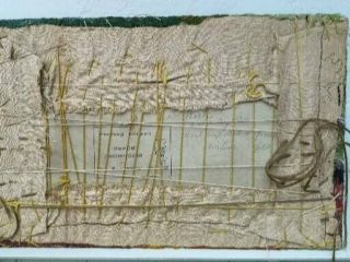 DETAILED EMBROIDERED MIXED MEDIA WOOLWORK WOODLAND LANDSCAPE PICTURE 5