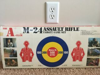 The A - Team M - 24 Assault Rifle Target Game Set. 3