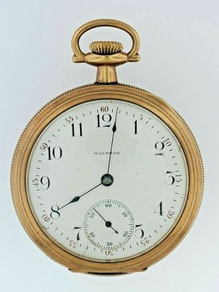 Vintage Waltham " Riverside " Pocket Watch - Running Well