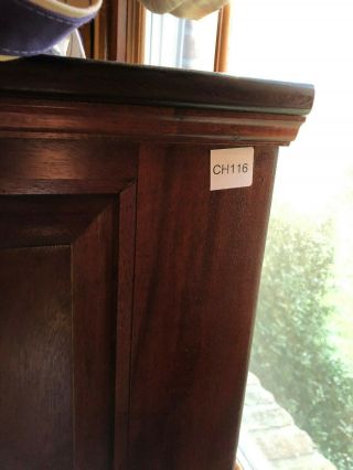 CH116: Mahogany Cabinet with Glass Front Doors Local Pickup 3