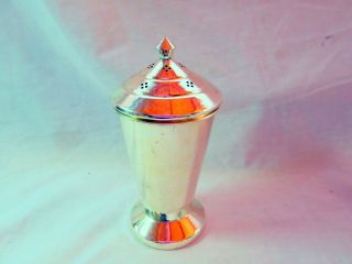 An Antique Art Deco Silver Plated Sugar Shaker