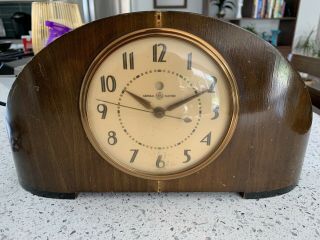 General Electric Clock Art Deco Model 4h08