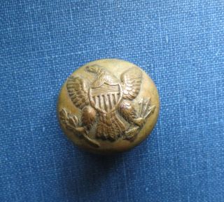 Civil War Brass Eagle Coat Button - Scovill - Union