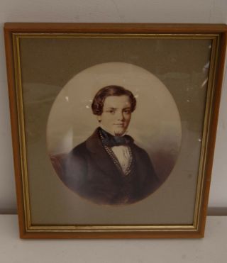 Tim Bryce Photography Framed Print Young Man in Period Clothing 3