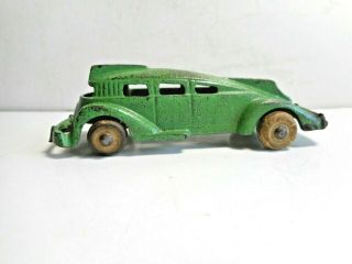 Sm Hubley Cast Iron Streamlined Futuristic Toy Car Van Cab Over 2302 1930s