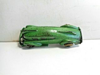 Sm HUBLEY Cast Iron Streamlined Futuristic Toy Car Van Cab Over 2302 1930s 6