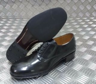 British Military Issues Womens Service Black Gibson Shoe Leather Shoes