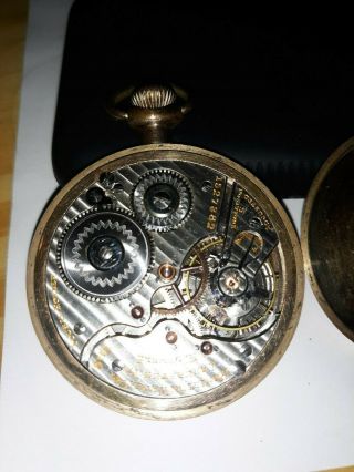 1920 ' s Hamilton Open Face Pocket Watch Grade 992 21 Jewel 20yr 2