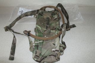 British Army - Issue Mtp Camelbak.  Hydration Pack.  With Cleaning Kit