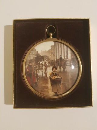 St Martin In The Fields 1888 : William Logsdail : Miniature World Of Peter Bates
