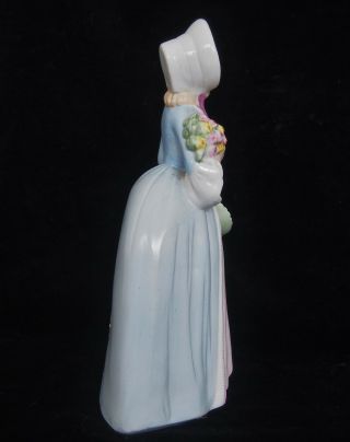 ERPHILA Vintage Germany Porcelain Figurine Woman With Flower 3