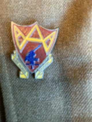 49th Anti - Aircraft Artillery Brigade,  132 AAA Gun Bn Ike Jacket Grouping. 5