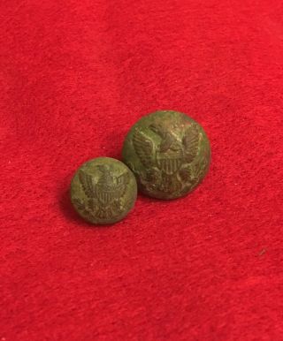 Civil War Union Eagle Buttons Dug Relic From The Battle of Weldon Railroad 2