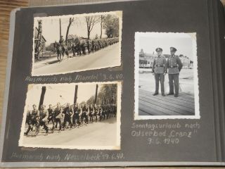 orig.  ww 2 german photo album,  58 pics,  polish campaign 1939 - 40 german army 3