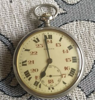 Zenith Swiss Pocket Watch - Grand Prix Paris 1900