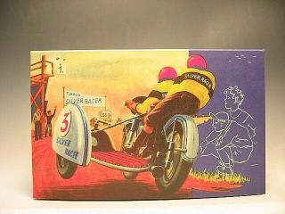 Tippco,  TCO,  SILVERRACER Motorcycle with Sidecar Box 5