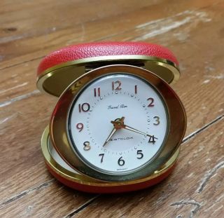 Westclox Travel Ben Alarm Clock in Red,  great 2