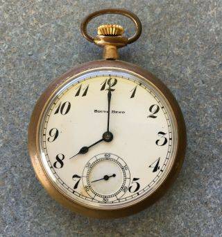 9 vintage pocket watches with display case South Bend Waltham Biltmore 9