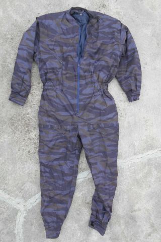 Serbia Rare Special Police Tiger Blue Camouflage Overalls Kombinezon Size62 Xxxl